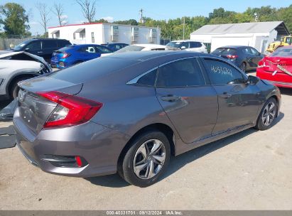 Lot #3036721940 2020 HONDA CIVIC LX