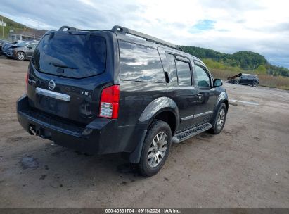 Lot #3007845961 2012 NISSAN PATHFINDER LE