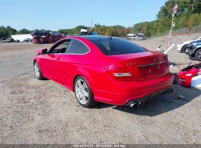 Lot #3051077997 2014 MERCEDES-BENZ C 250