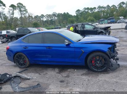 Lot #2997778550 2020 GENESIS G70 3.3T RWD