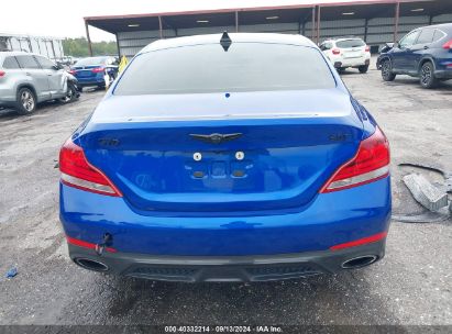 Lot #2997778550 2020 GENESIS G70 3.3T RWD