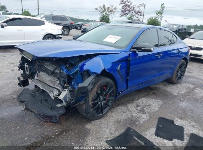 Lot #2997778550 2020 GENESIS G70 3.3T RWD