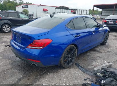 Lot #2997778550 2020 GENESIS G70 3.3T RWD