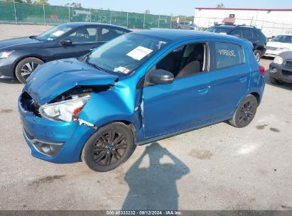 Lot #3046364336 2020 MITSUBISHI MIRAGE LE