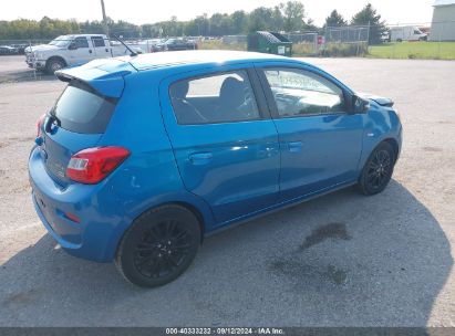 Lot #3046364336 2020 MITSUBISHI MIRAGE LE