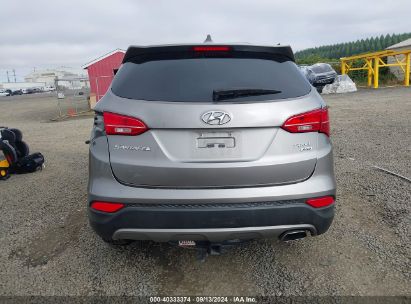 Lot #2992833707 2015 HYUNDAI SANTA FE SPORT 2.4L