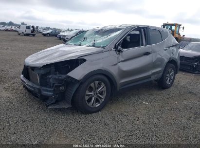 Lot #2992833707 2015 HYUNDAI SANTA FE SPORT 2.4L