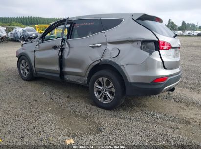 Lot #2992833707 2015 HYUNDAI SANTA FE SPORT 2.4L