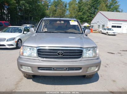 Lot #2992827488 2002 TOYOTA LAND CRUISER