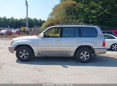 Lot #2992827488 2002 TOYOTA LAND CRUISER