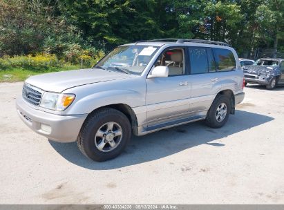 Lot #2992827488 2002 TOYOTA LAND CRUISER