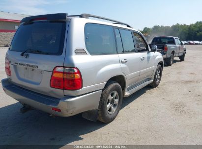 Lot #2992827488 2002 TOYOTA LAND CRUISER