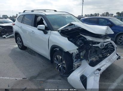 Lot #2992833709 2023 TOYOTA HIGHLANDER XLE