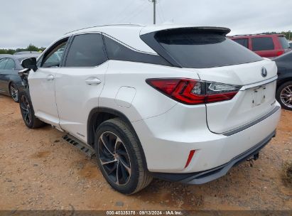 Lot #2997762874 2017 LEXUS RX 450H