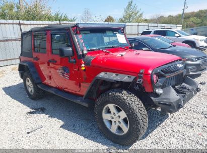 Lot #3035078009 2017 JEEP WRANGLER UNLIMITED SPORT 4X4