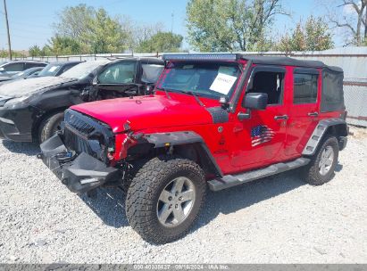 Lot #3035078009 2017 JEEP WRANGLER UNLIMITED SPORT 4X4