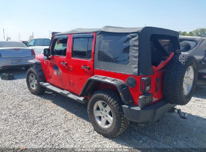 Lot #3035078009 2017 JEEP WRANGLER UNLIMITED SPORT 4X4