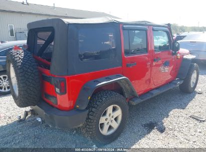 Lot #3035078009 2017 JEEP WRANGLER UNLIMITED SPORT 4X4