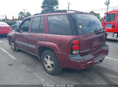 Lot #2992827482 2004 CHEVROLET TRAILBLAZER LS