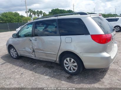 Lot #2996535412 2006 TOYOTA SIENNA LE