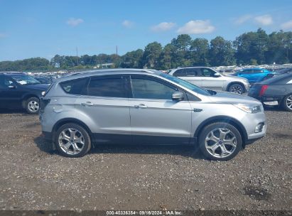 Lot #2997778496 2017 FORD ESCAPE TITANIUM