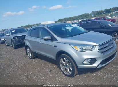 Lot #2997778496 2017 FORD ESCAPE TITANIUM