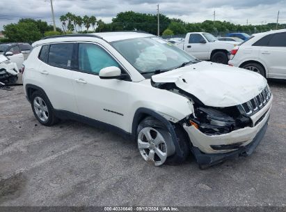 Lot #2996535407 2020 JEEP COMPASS LATITUDE FWD