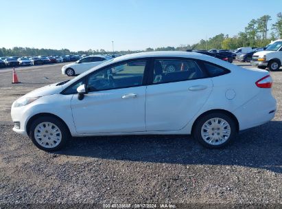 Lot #3052077519 2019 FORD FIESTA S