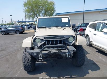 Lot #2992820143 2016 JEEP WRANGLER UNLIMITED SAHARA