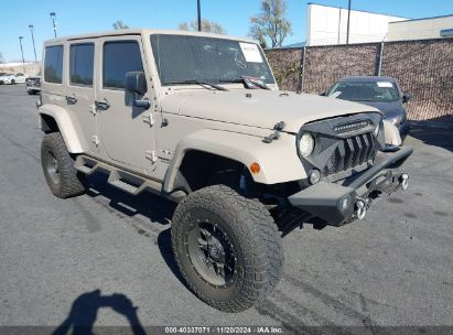 Lot #2992820143 2016 JEEP WRANGLER UNLIMITED SAHARA