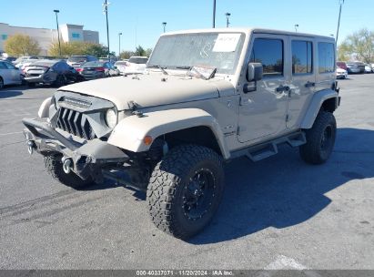 Lot #2992820143 2016 JEEP WRANGLER UNLIMITED SAHARA