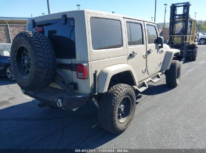 Lot #2992820143 2016 JEEP WRANGLER UNLIMITED SAHARA