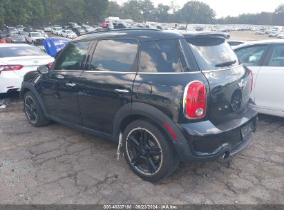 Lot #3056071251 2016 MINI COUNTRYMAN COOPER S