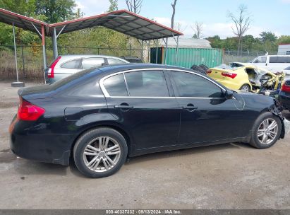 Lot #2997778491 2011 INFINITI G37X