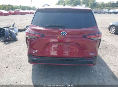 Lot #3035078001 2021 TOYOTA SIENNA XSE