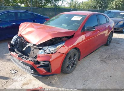 Lot #2992831081 2021 KIA FORTE GT-LINE