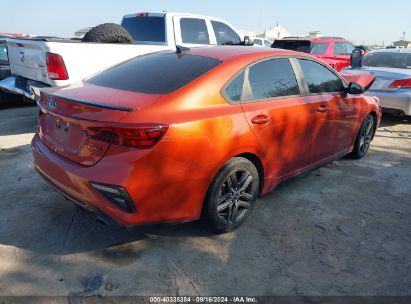 Lot #2992831081 2021 KIA FORTE GT-LINE