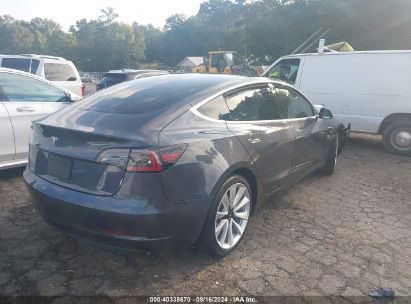 Lot #3035078000 2019 TESLA MODEL 3 LONG RANGE/MID RANGE/STANDARD RANGE/STANDARD RANGE PLUS