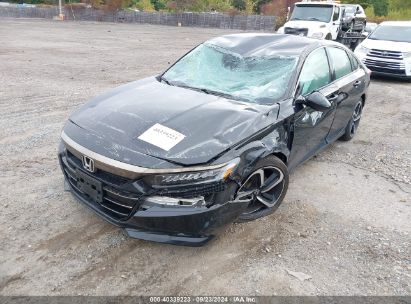 Lot #2991586557 2022 HONDA ACCORD SPORT