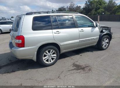 Lot #2992833703 2006 TOYOTA HIGHLANDER HYBRID V6