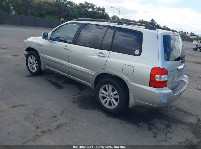 Lot #2992833703 2006 TOYOTA HIGHLANDER HYBRID V6