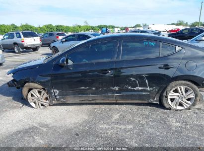 Lot #2996535399 2020 HYUNDAI ELANTRA SEL