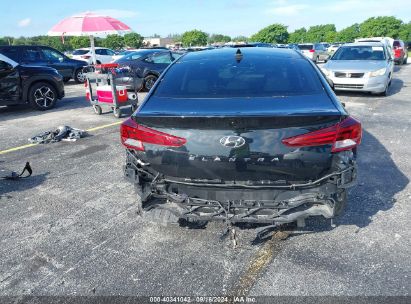 Lot #2996535399 2020 HYUNDAI ELANTRA SEL