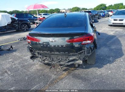 Lot #2996535399 2020 HYUNDAI ELANTRA SEL