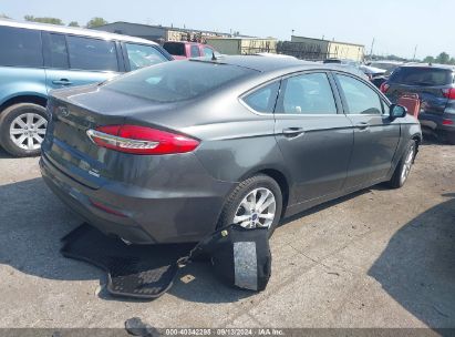 Lot #3035077992 2020 FORD FUSION SE