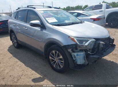 Lot #2995301270 2017 TOYOTA RAV4 HYBRID XLE