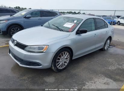 Lot #2995301267 2012 VOLKSWAGEN JETTA 2.0L BASE/2.0L S