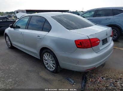 Lot #2995301267 2012 VOLKSWAGEN JETTA 2.0L BASE/2.0L S