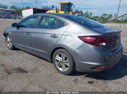 Lot #2992827460 2019 HYUNDAI ELANTRA SEL