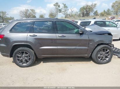 Lot #2990355054 2021 JEEP GRAND CHEROKEE 80TH ANNIVERSARY 4X4